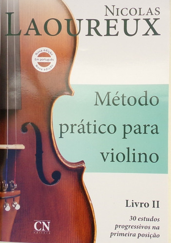 Imagem 1 de 1 de Metodo Violino Nicolas Laoureux Part 2 Em Portugues R1110