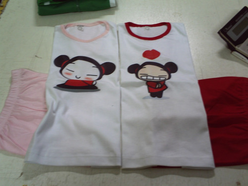 Pijamas Niñas - Princesas -invierno T6-8