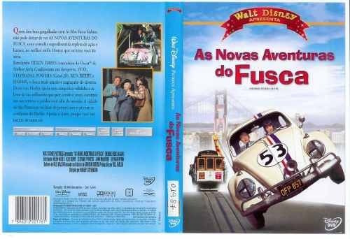 Dvd Original As Novas Aventuras Do Fusca+ Brinde