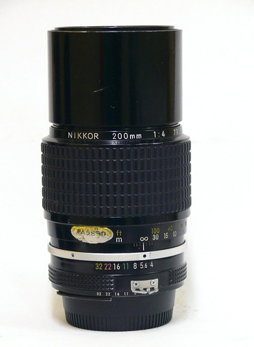 Objetiva Nikon 200mm.1:4