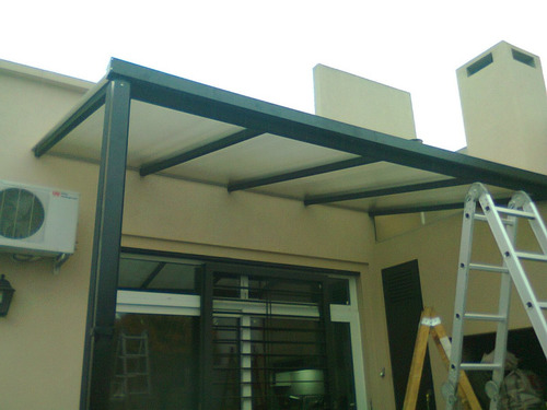 Imagen 6 de 10 de Techo Policarbonato Garage Pergola Cochera Cerramiento