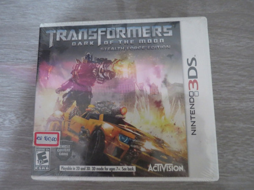 Transformers Dark Of The Moon Para Nintendo 3ds