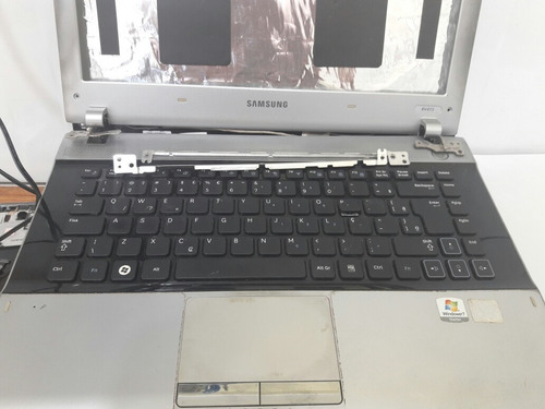 Carcaça Completa Notebook Samsung Rv 415!