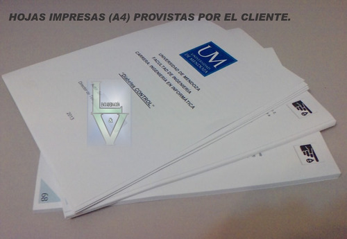 Encuadernación De Tesis, Portfolios. ( Tapa Dura )