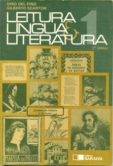 Livro Didático Leitura, Língua & Literatura 1 - Dino Del Pino