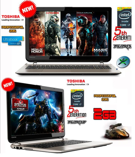 Notebook Toshiba Radius 360° Core I7 5500,8gb,15, Video 3d