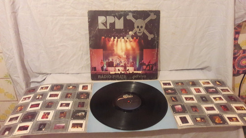 Rpm Radio Pirata Ao Vivo Lp Vinilo 1986