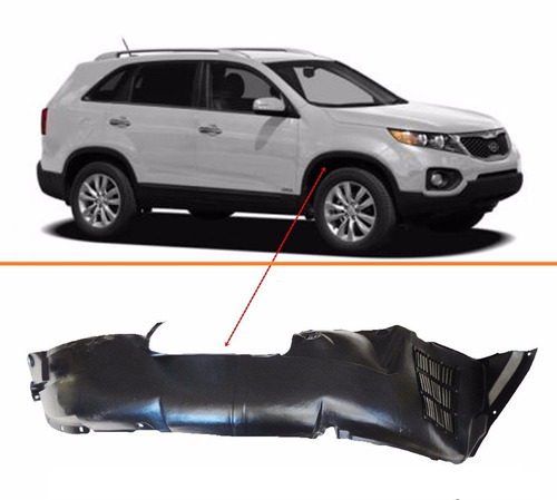 Parabarro Kia Sorento 2011 2012 2013 2014 Direito