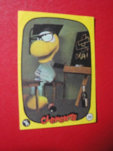 Figuritas Clemente Año 1982 Nº39