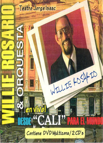 Willie Rosario En Vivo Desde Cali Para El Mundo Dvd