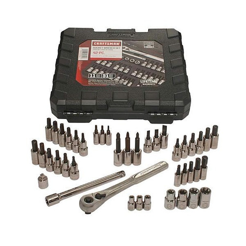 Herramienta Craftsman 42 Piezas 1/4 Y 3/8 Envio Gratis!!!