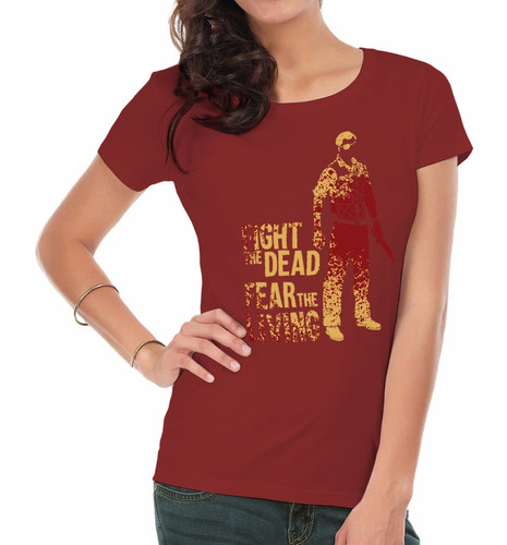 Remeras Estampadas Mujer  The Walking Dead4  Inkpronta