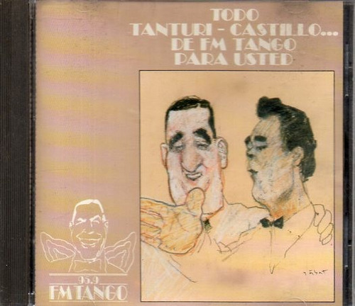 Todo Tanturi Castillo Fm Tango - Cd Original