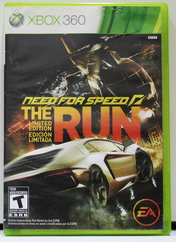 Need For Speed - The Run (edição Limitada) - Xbox 360