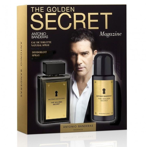 The Golden Secret Antonio Banderas Edt 100ml + Desodorante