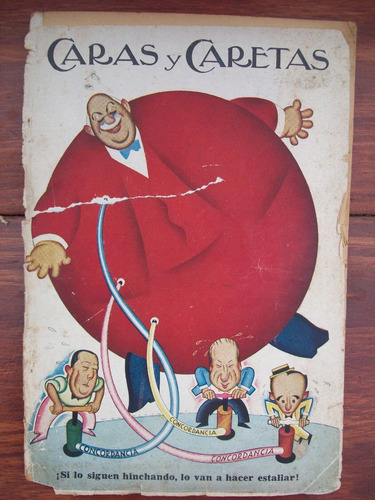 Caras Y Caretas 1941 14/12/35 S Maugham Miguel Angel