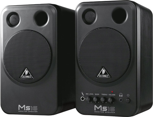 Monitores Bocinas Estudio De Grabación Behringer Ms16