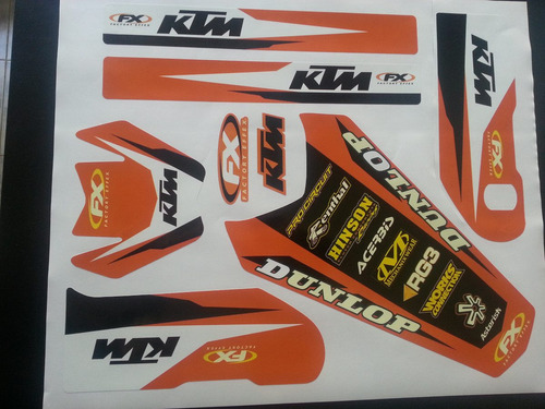 Calcos Ktm Kit Universal