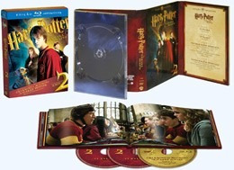 Harry Potter E A Câmara Secreta - Ed. Definitiva - 3 Blu Ray