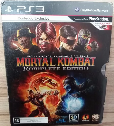 Mortal Kombat 9 Komplete Edition BR Midia Digital Ps3 - WR Games Os melhores  jogos estão aqui!!!!