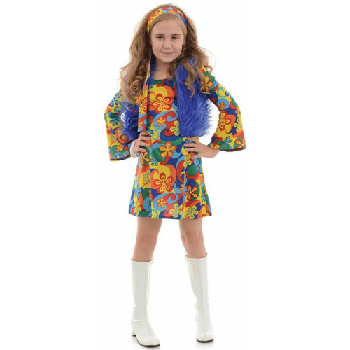 Disfraz Disco Para Niña Talla: M Halloween