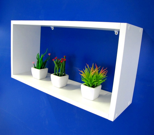 Nicho Branco 100% Mdf 50x25x15 Cm Organizador 15mm Espessura