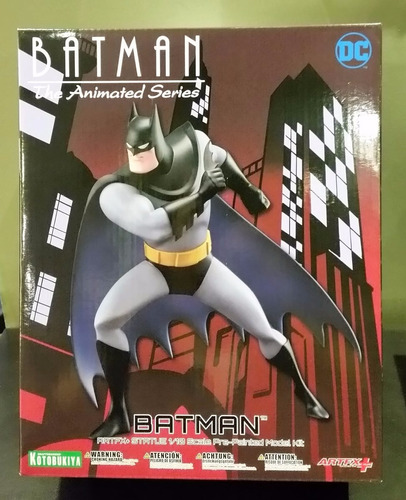 Tk0 Kotobukiya Artfx Dc Batman Animated Series Batman Promo | Frete grátis