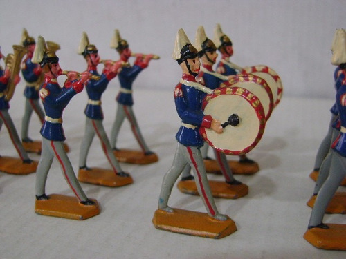 Imagen 4 de 6 de Nico Increible Banda Militar 21 Soldados De Plomo (pmv 45)
