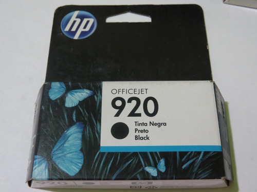 6 Cartuchos Hp 920 Negro Cd971al (Usado)