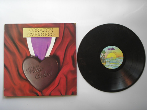 Lp Vinilo Willie Colon Corazón Guerrero Printed Usa 1982