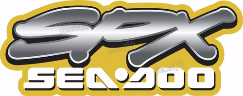 Adesivo Emblema Sea Doo Spx Seadoo Sd4