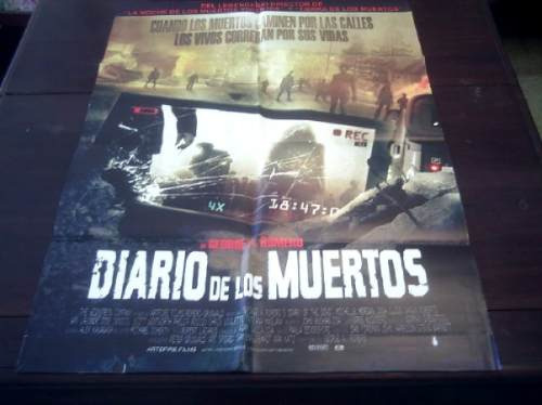 Poster Diary Of The Dead Diario De Los Muertos George Romero