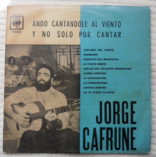 Jorge Cafrune - Ando Cantandole Al Viento ( L P Ed. Uruguay)