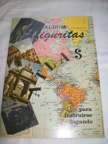 Antiguo Album Figuritas Atlas - De Los Años `70 - Vacio