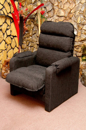Sillón Reclinable 2 Posiciones. Promo Chenille/talampaya