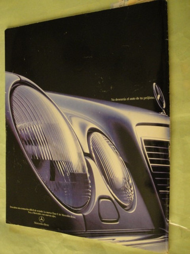 Publicidad Mercedes Benz Clase E Año 1996