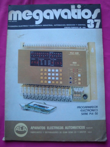 Revista Megavatios Nº 37 Año Iv Ingenieria Electrica