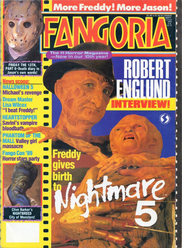 Revista Fangoria #86 [septiembre 1989] - Nightmare On Elm St