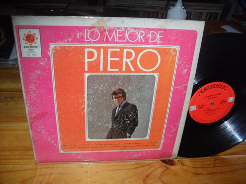 Piero Lo Mejor De Vinilo Lp Orig Us 1983 Rock Argentina Folk
