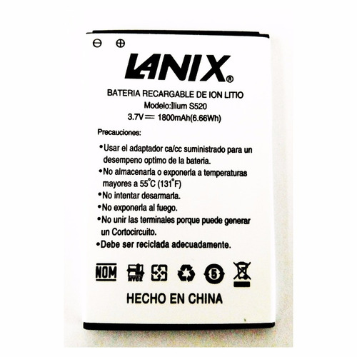 Batería Lanix S520 1800mah /original Y Garantizada/