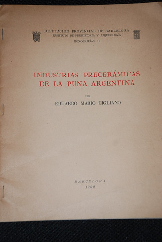 Arqueologia Industria Preceramica Puna Argentina Atacama