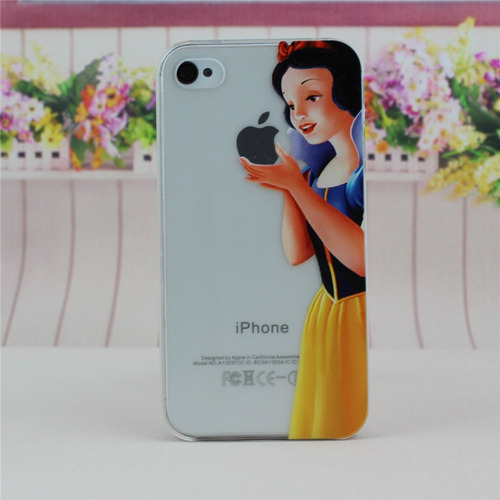 Case Protector Transparente Blancanieves Para iPhone 4 / 4s