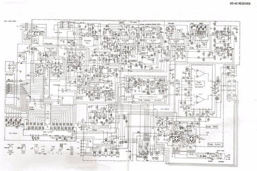 Esquema Eletrônico Do Receiver Gradiente Ds-40 - Em Pdf