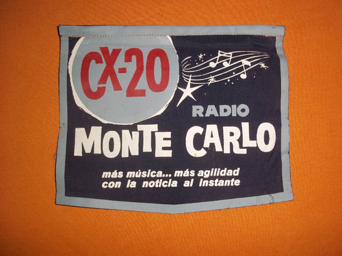 Banderin Radio  Cx20 Montecarlo