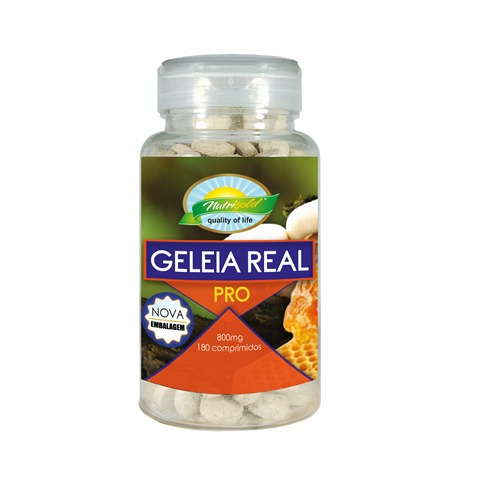 Geleia Real Pro Cogumelo Agaricus 10 Potes Com Frete Grátis