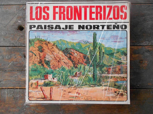 Los Fronterizos Paisaje Norteño Lp Vinilo Arg Vg