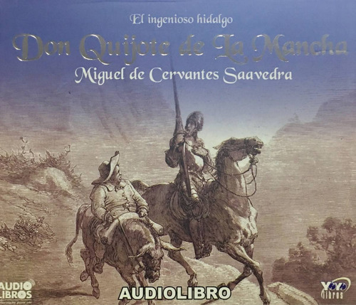 Cd Don Quijote De La Mancha Miguel De Cervantes 14cds Usado