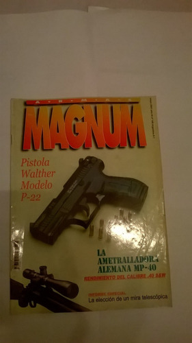 Revista Magnum 140 Pistola Walther Modelo P 22