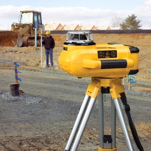 Kit Laser Rotativo Auto Nivel 220v Dewalt Dw079kdt + Dw0736