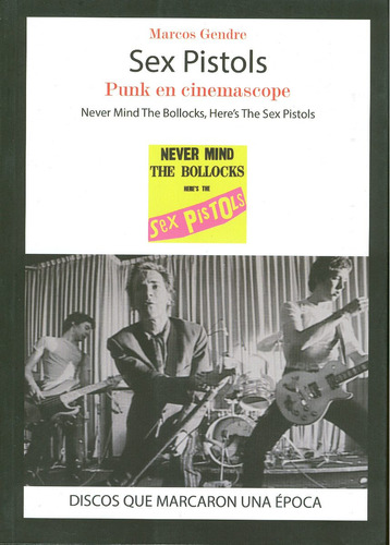 Sex Pistols Libro Punk In Cinemasc Europa Cast. Nvo C/envio